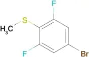 1-Bromo-3,5-difluoro-4-(methylsulfanyl)benzene