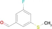 3-Fluoro-5-(methylthio)benzaldehyde