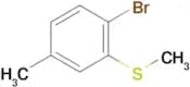 1-Bromo-4-methyl-2-(methylthio)benzene