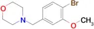 4-(4-Bromo-3-methoxybenzyl)morpholine