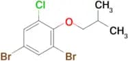 2,4-Dibromo-6-chloro-1-isobutoxybenzene