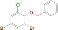1,5-Dibromo-3-chloro-2-(phenylmethoxy)benzene