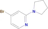4-Bromo-2-pyrrolidin-1-ylpyridine