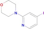 4-Iodo-2-(morpholino)pyridine
