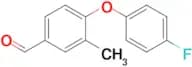 4-(4-Fluorophenoxy)-3-methylbenzaldehyde