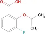 3-Fluoro-2-(propan-2-yloxy)benzoic acid
