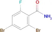2,4-Dibromo-6-fluorobenzamide