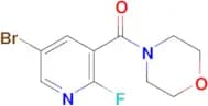 4-[(5-Bromo-2-fluoro-3-pyridinyl)carbonyl]morpholine