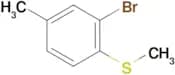 2-Bromo-4-methyl-1-(methylthio)benzene