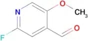 2-Fluoro-5-methoxypyridine-4-carboxaldehyde