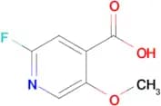 2-Fluoro-5-methoxypyridine-4-carboxylic acid