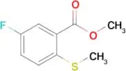 Methyl 5-fluoro-2-(methylthio)benzoate