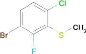 1-Bromo-4-chloro-3-methylthio-2-fluorobenzene