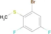 1-Bromo-3,5-difluoro-2-methylsulfanylbenzene