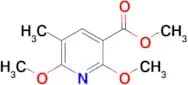 Methyl 2,6-dimethoxy-5-methylpyridine-3-carboxylate