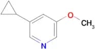 5-Cyclopropyl-3-methoxypyridine