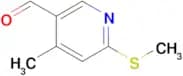 4-Methyl-6-methylsulfanyl-pyridine-3-carbaldehyde