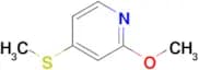 2-Methoxy-4-(methylsulfanyl)pyridine