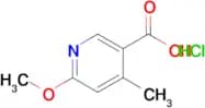 6-Methoxy-4-methylpyridine-3-carboxylic acid hydrochloride