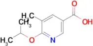 6-Isopropoxy-5-methylnicotinic acid