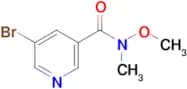 5-Bromo-N-methoxy-N-methylpyridine-3-carboxamide