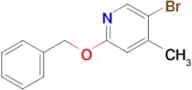 2-(Benzyloxy)-5-bromo-4-methylpyridine