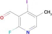2-Fluoro-4-iodo-5-methyl-3-pyridinecarboxaldehyde