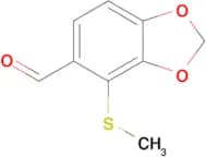 4-(Methylthio)benzo[d][1,3]dioxole-5-carbaldehyde
