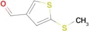 2-(Methylthio)thiophene-4-carboxaldehyde