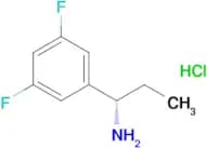 (S)-1-(3,5-Difluorophenyl)propan-1-amine hydrochloride