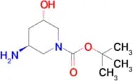 (3S,5S)-tert-Butyl 3-amino-5-hydroxypiperidine-1-carboxylate