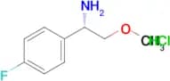 (S)-1-(4-fluorophenyl)-2-methoxyethan-1-amine hydrochloride