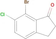 7-Bromo-6-chloro-2,3-dihydro-1H-inden-1-one