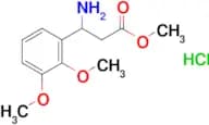 Methyl 3-amino-3-(2,3-dimethoxyphenyl)propanoate hydrochloride