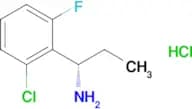 (S)-1-(2-chloro-6-fluorophenyl)propan-1-amine hcl