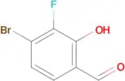 4-Bromo-3-fluoro-2-hydroxybenzaldehyde