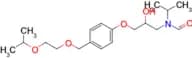 N-(2-Hydroxy-3-(4-((2-isopropoxyethoxy)methyl)phenoxy)propyl)-N-isopropylformamide