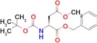 (S)-1-Benzyl 4-methyl 2-((tert-butoxycarbonyl)amino)succinate