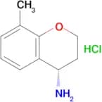 (4S)-8-Methyl-3,4-dihydro-2H-1-benzopyran-4-amine hcl