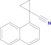 1-(Naphthalen-1-yl)cyclopropane-1-carbonitrile