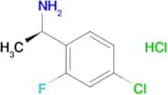 (R)-1-(4-Chloro-2-fluorophenyl)ethan-1-amine hydrochloride