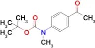 tert-Butyl (4-acetylphenyl)(methyl)carbamate
