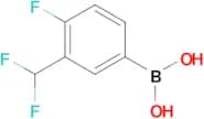 (3-(Difluoromethyl)-4-fluorophenyl)boronic acid