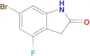 6-Bromo-4-fluoroindolin-2-one