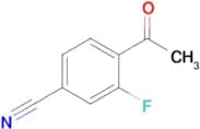 4-Acetyl-3-fluorobenzonitrile