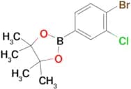2-(4-Bromo-3-chlorophenyl)-4,4,5,5-tetramethyl-1,3,2-dioxaborolane