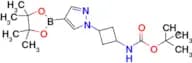 tert-Butyl (3-(4-(4,4,5,5-tetramethyl-1,3,2-dioxaborolan-2-yl)-1H-pyrazol-1-yl)cyclobutyl)carbamate