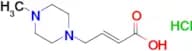 (E)-4-(4-Methylpiperazin-1-yl)but-2-enoic acid hydrochloride