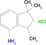 1,1,3-Trimethyl-2,3-dihydro-1H-inden-4-amine hydrochloride