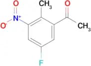 1-(5-Fluoro-2-methyl-3-nitrophenyl)ethanone